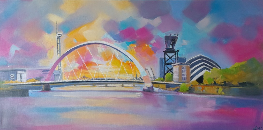 'Glasgow Clyde' by artist DK  MacLeod